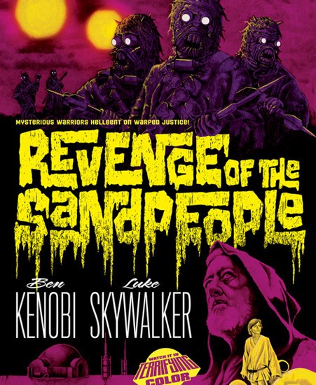Image of "Revenge of the Sand People" by Mark Daniels- Paper (14" x 21")