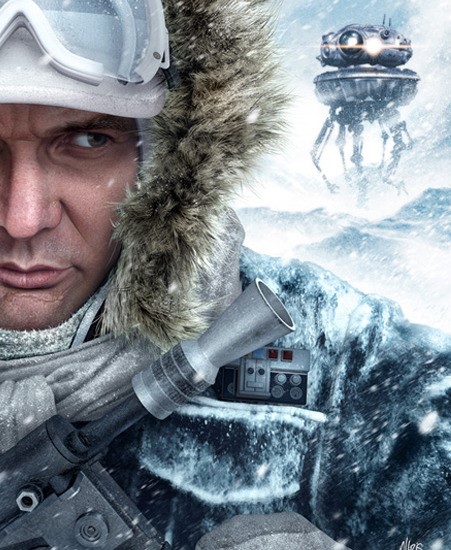 Image of "Han Solo: Hoth Intruder" by Chris Wahl- Paper (13" x 19")