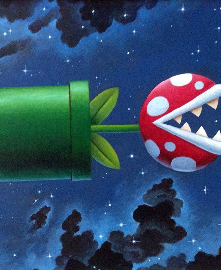 Image of "Nyan Pipe" by Mikeatron!- Original (11" x 14") 