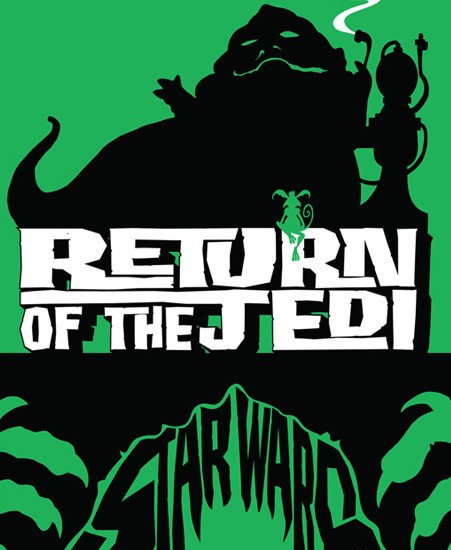 Image of "Return of the Jedi" by James Silvani- Screen Print (16" x 24")