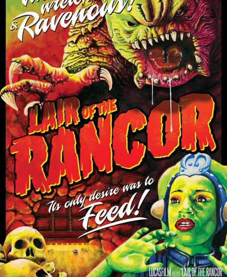 Image of "Lair of the Rancor" by Mark Daniels- Paper (14" x 21")