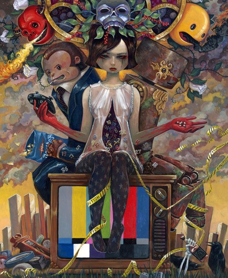 Image of "A Tale of Last Chances" by Aaron Jasinski- Paper (18" x 24") 