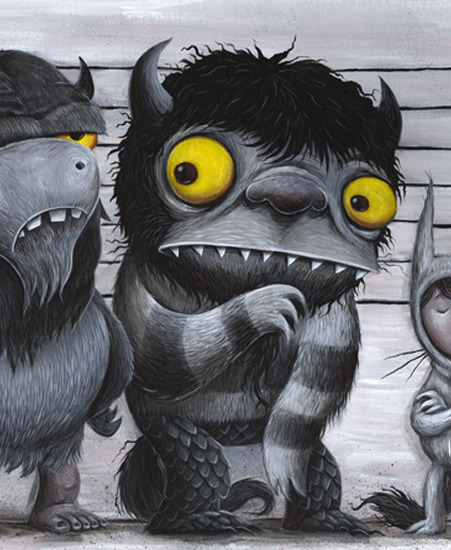 Image of "The Night Max..." by Justin Hillgrove- Print