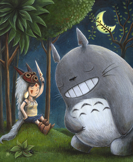 Image of "And Made Her..." by Justin Hillgrove- Original SOLD/Print Available