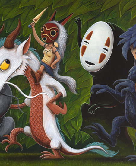 Image of "A Spirited Rumpus" by Justin Hillgrove- Original/Print