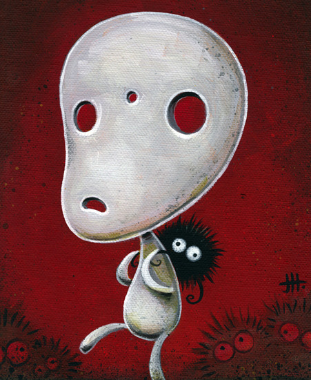 Image of "Kodama 1" by Justin Hillgrove- Original SOLD/Print Available