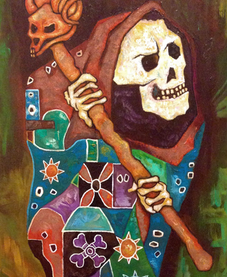 Image of "Contemplating Eternia" by Mike Capp- Original SOLD/Print Available