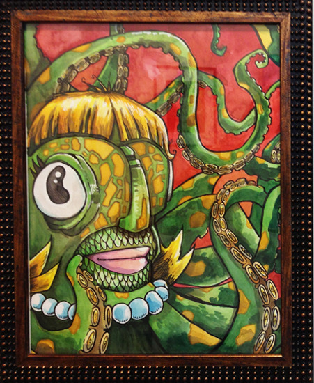 Image of "DEUCHAMP..." by Super Ugly- Original set of two