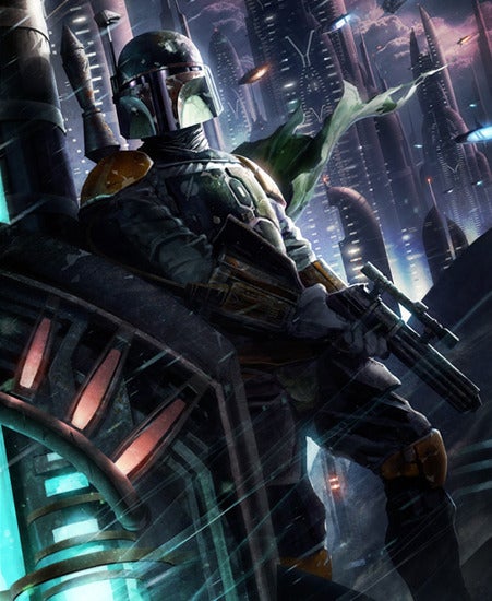 Image of "Hunter in the Endless" by Raymond Swanland- Canvas/Paper