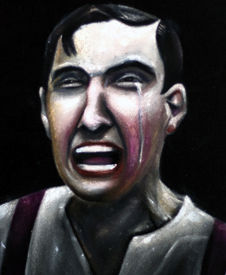 Image of "Bernie's Lament" by Devon Devereaux- Original (12" x 18")