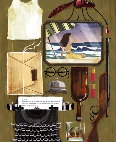 Image of "LIFE OF THE MIND" by Kyle McQueen- Original (12" x 18")