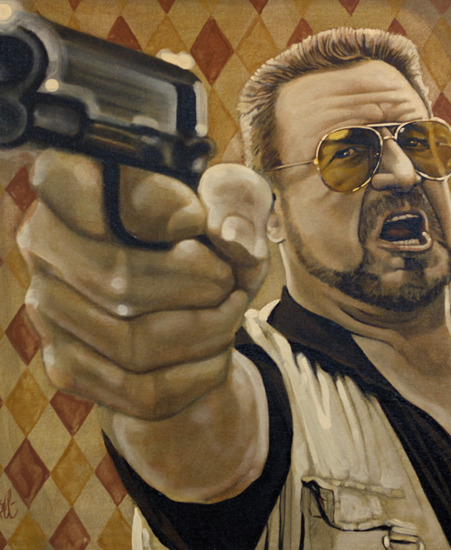 Image of "Mark It Zero!" by Mike Bell- Original (24" x 24") SOLD