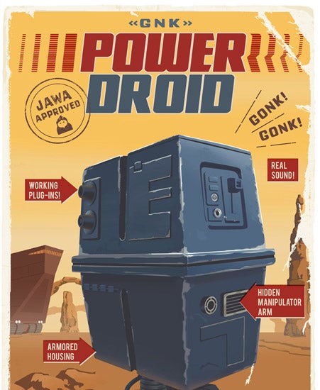 Image of "Power Droid" by Steve Thomas- Paper (13" x 19")