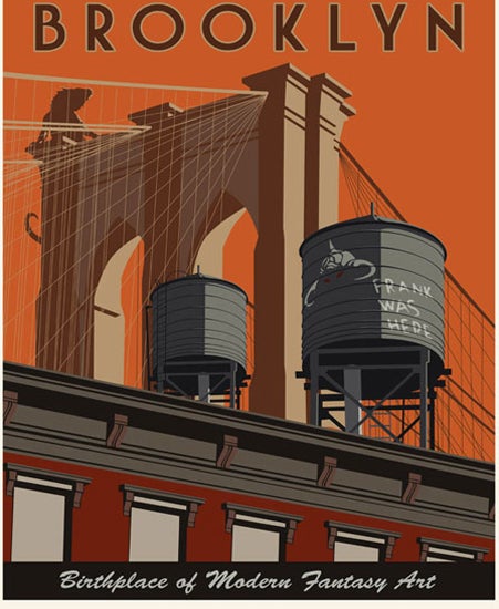 Image of "TRIBUTE TO FRANK" by Steve Thomas, Original/Print (24" x 36") 