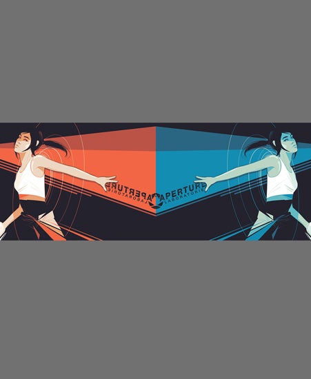 Image of "PORTAL & PORTAL 2" by Craig Drake, Screenprint Set of 2