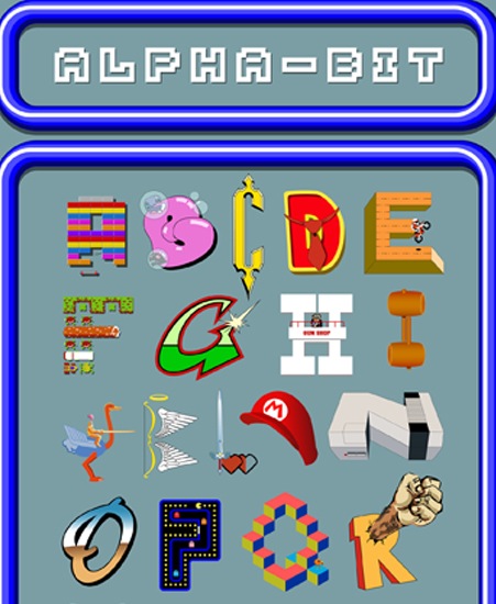 Image of "ALPHA-BIT" by Jason Liwag, Print (11" x 17")