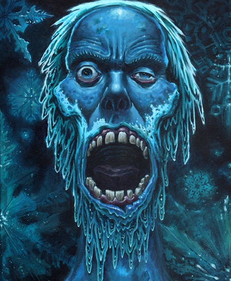 Image of "ZOMBIE WINTER" by Augie Pagan, Print (8" x 10")
