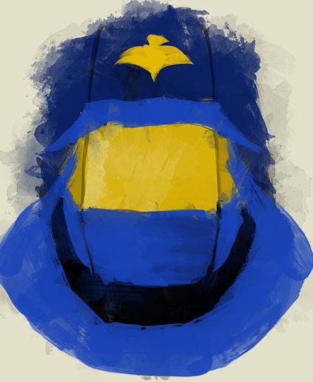 Image of "MUH MUH MUH M.A.S.K." by Jason Liwag, Paper (5" x 5")