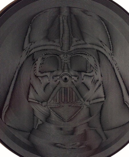 Image of "SITH LORD" by Jason Liwag- Original (12" Dia.)