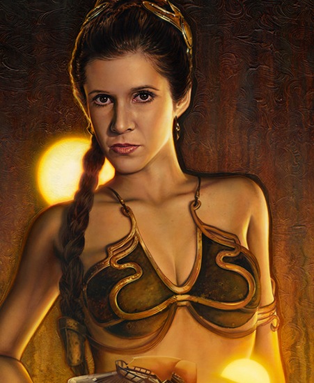 Image of "JABBA'S BANE" by Jerry Vanderstelt- Canvas/Paper (18" x 24")