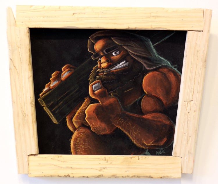 Image of "HACKSAW" by Noah Mass- Original (" x ")