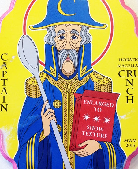 Image of "THE PATRON SAINT OF SATURDAY MORNING" by Elliot Mechanism- Original (9" x 12")
