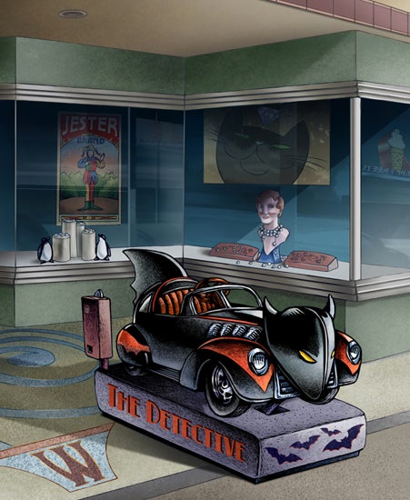 Image of "THE DETECTIVE" by Chet Phillips- Giclee on Paper (16" x 20")