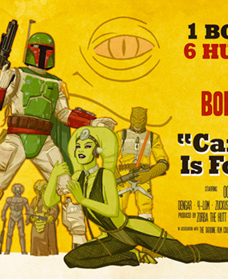 Image of "Carbonite is Forever" by Cliff Chiang- Paper (13" x 19")
