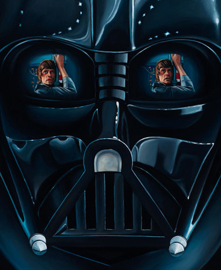 Image of "I Am Your Father" by Christian Waggoner- Paper (13" x 19")