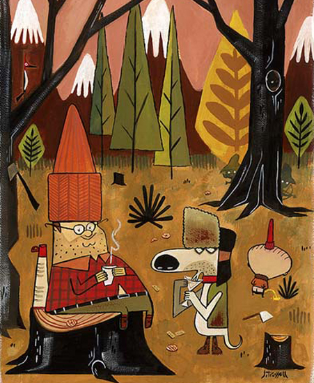 Image of "Cookie Quest" by Joel Trussell- Paper (13" x 19")