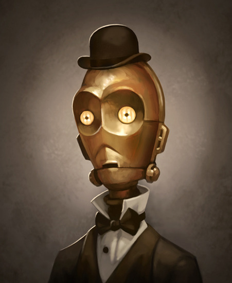 Image of "Metal Man" by Greg Peltz- Paper (9" x 13")