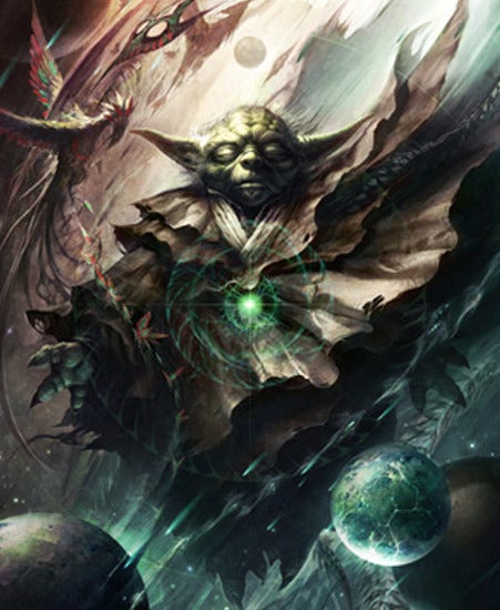 Image of "One With The Light" by Raymond Swanland- Paper (17" x 22")