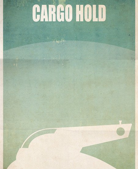 Image of "Cargo Hold" by Jason Christman- Paper (13" x 19")
