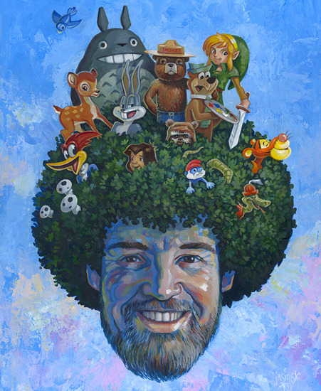 Image of "Saturday Morning Sanctuary" by Aaron Jasinski- Paper (16" x 20") 