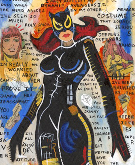 Image of "The Happy Go-Lucky Hellcat" by Mike Capp- Original