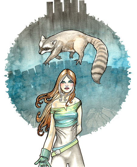 Image of "The Theif Outside..." by Cody Vrosh- Original