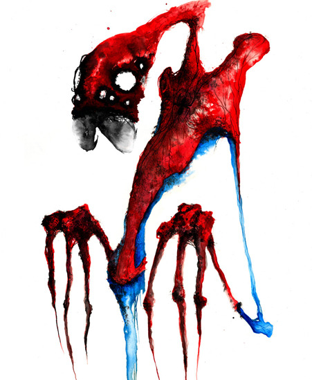 Image of "Spider-Man" by Wednesday Wolf- Original