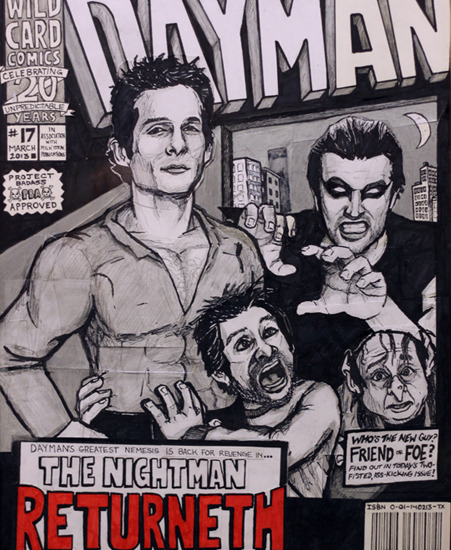 Image of "The Nightman Returneth" by Scott Wampler- Original