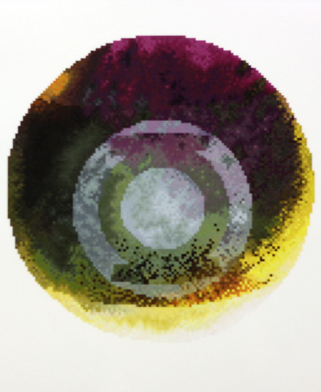 Image of "MOGO" by Emi Tolibas- Paper (10" x 10") SOLD