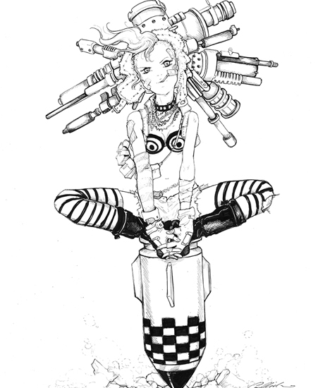 Image of "Bombshell" by Camilla d'Errico- Original SOLD